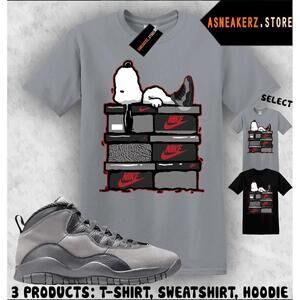 Shirt To Match Aj 10 Shadow Matching Tee S Dog T-Shirt